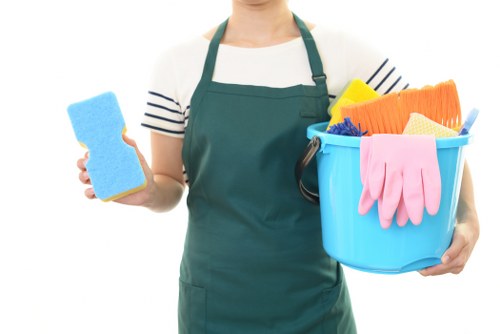 Professional house cleaning service in a W3 home with tidy living spaces