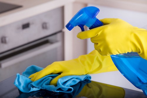Professional move out cleaning for a W3 property interior