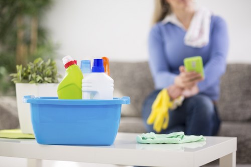 Professional carpet care for reception and corridor areas