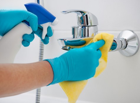 Detailed after builders cleaning for a flat in Acton W3