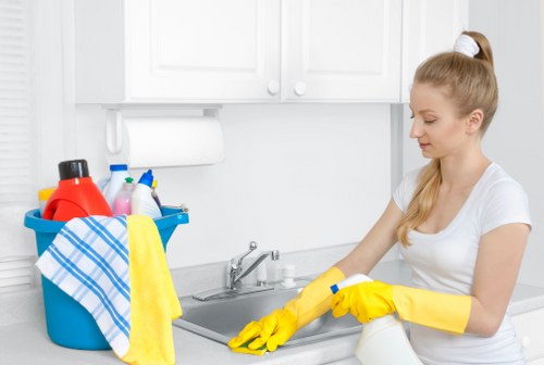 Deep cleaning treatment for a stained mattress in W3