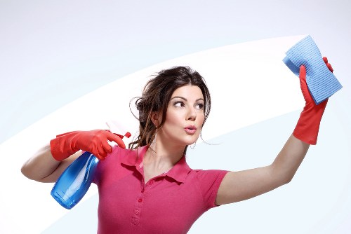 Charity donation of reusable household items and textiles after cleaning